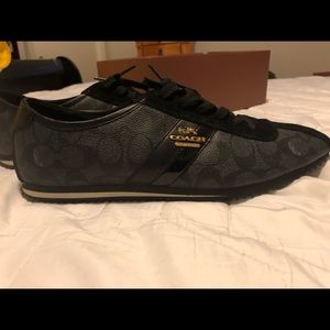 11 black coach sneakers